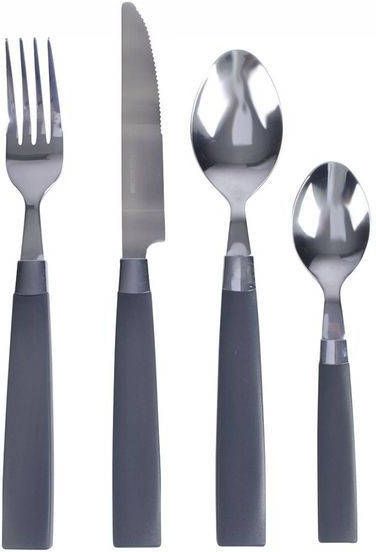 Bo-Camp Bo Camp Deluxe Bestekset Middengrijs