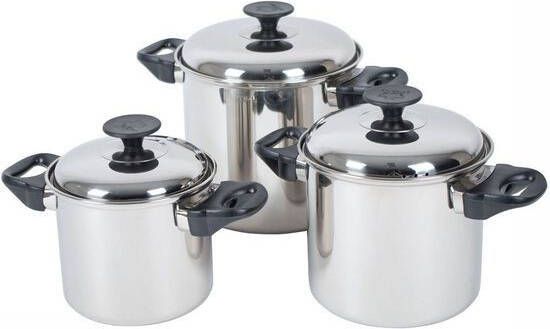 Bo-Camp Bo camp Elan Pannenset 3 delig Rvs