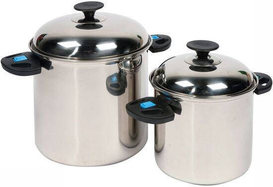 Bo-Camp Bo Camp Elegance Compact 2 Pannenset Zilver