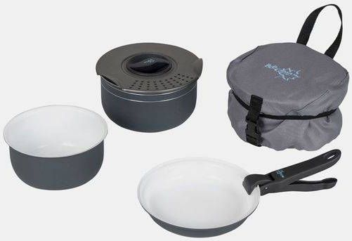 Bo-Camp Pannenset Trekking 5-delig Keramische Coating