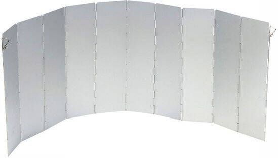 Bo-Camp Bo Camp Universeel 10 Delig Kookwindscherm Zilver