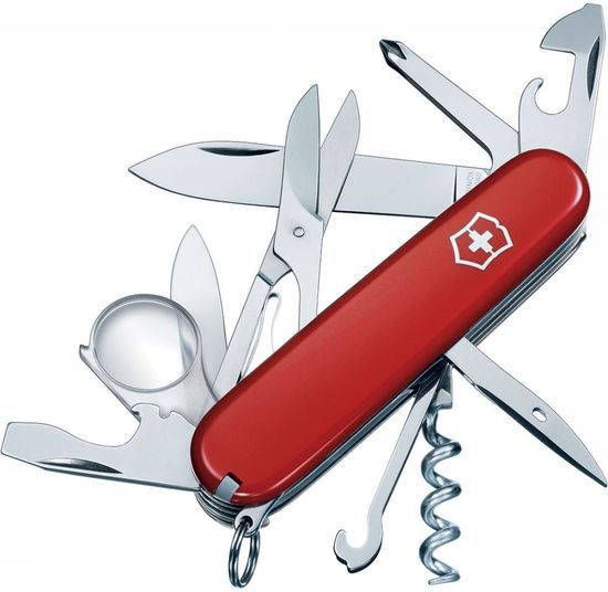 Victorinox Mes Explorer Rood