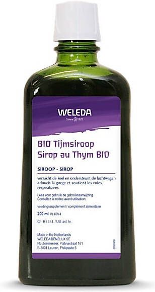 Weleda Bio tijmsiroop 200ml