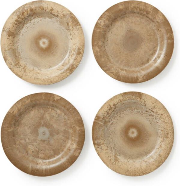 House Doctor Koken & Tafelen Bord Serveur 4 pack Goudkleurig