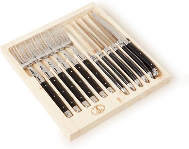 Laguiole Jean Dubost Steakbestekset 12 delig