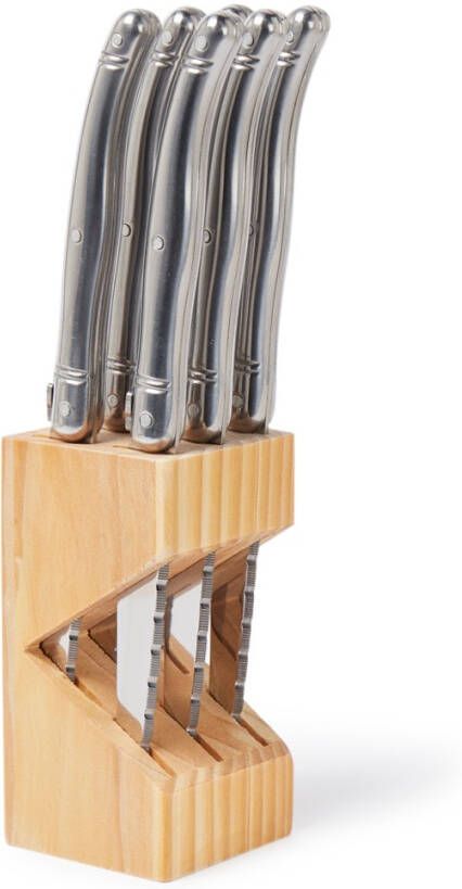 Laguiole Style de Vie Steakmessen Premium Line 1.8 Rvs