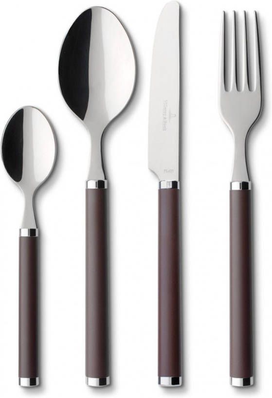 Villeroy & Boch Play! Chocolate Brown bestekset(24 delig )
