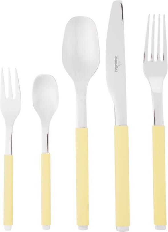 Villeroy & Boch S+ Lemon Pie bestekset 30 delig