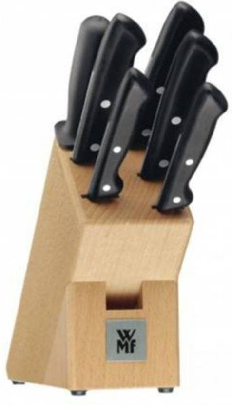 WMF Messenblok Classic Line Lemmeten van speciaal messenstaal(set, 7 delig )
