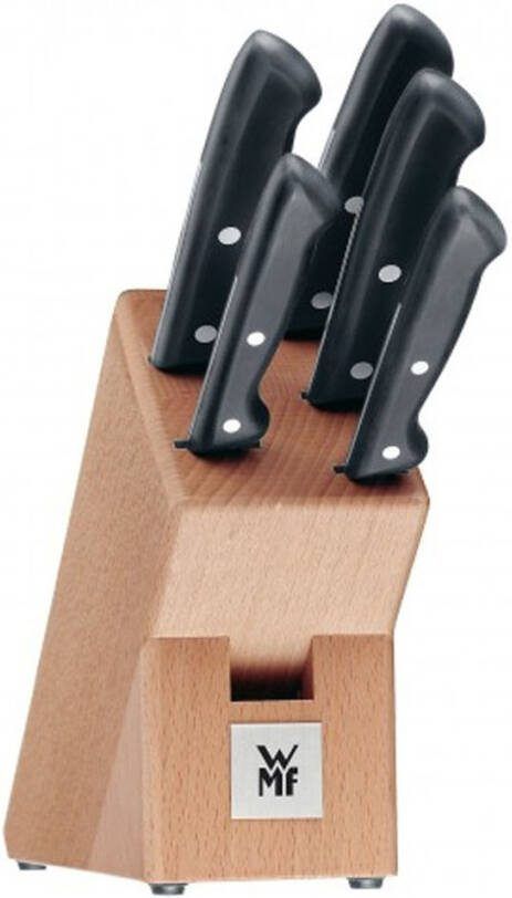 WMF Messenblok Classic Line Lemmeten van speciaal messenstaal(set, 6 delig )
