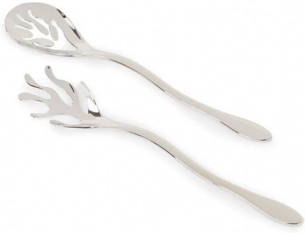 Alessi Mediterraneo saladebestek set van 2