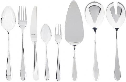 WMF Bestekset Merit Cromargan edelstaal 18/10 gepolijst, 66 delig(set, 66 delig )
