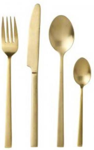 Bitz Bestekset 16 delig Goud