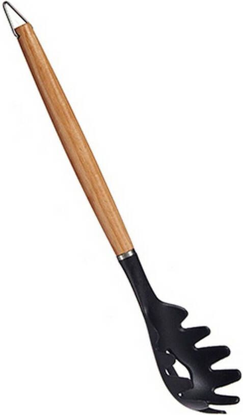 Bigbuy Home Pastalepel Nylon Beukenhout(6 X 3 X 32 Cm )