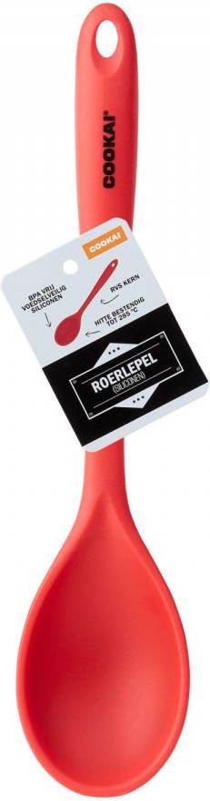 Cookai Roerlepel, Siliconen, Rood