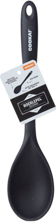 Cookai Roerlepel, Siliconen, Zwart