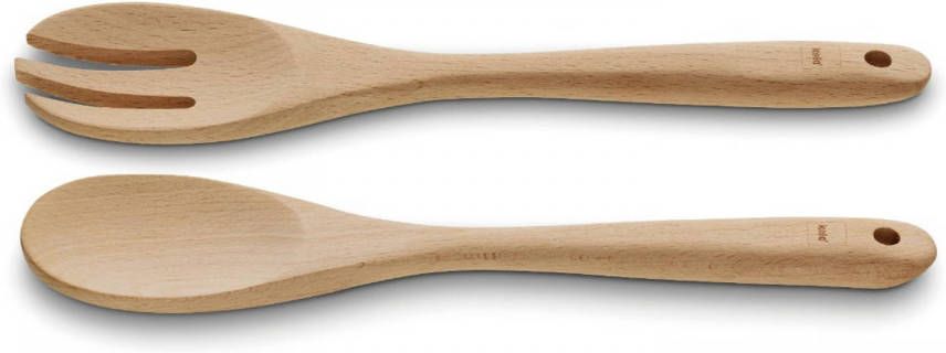 Kela Saladebestek, 30.5 Cm, Beukenhout Calla