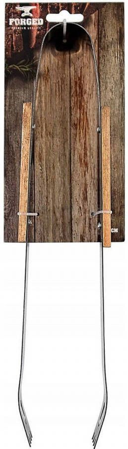 Merkloos Barbecue/bbq Tang 33 Cm Keuken Benodigdheden Barbecue Tangen