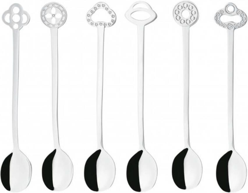 Paderno Dessertlepels Oriental 12, 5 Cm Rvs 12 delig