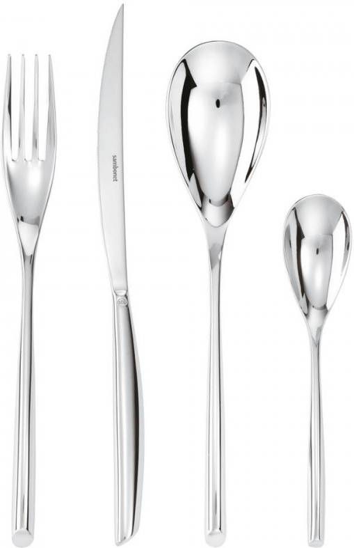 Sambonet Bamboo Bestekset 24-delig Zilver