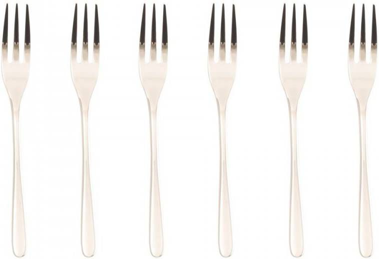 Sambonet Gebaksvorkjes Taste Champagne 6 Stuks