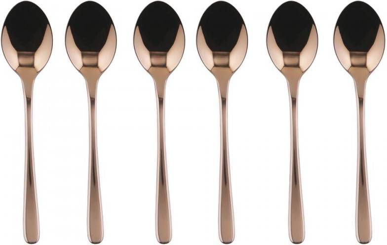 Sambonet Koffielepels Taste Koper 6 delig