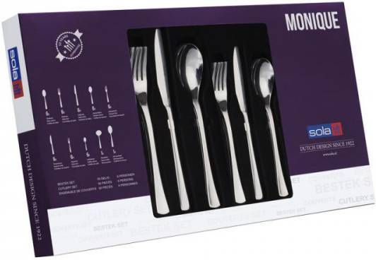 Sola Monique Bestekset 6 persoons 50 delig