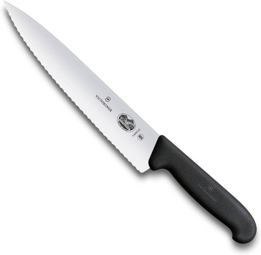 Victorinox Fibrox Koksmes 22cm Gekarteld