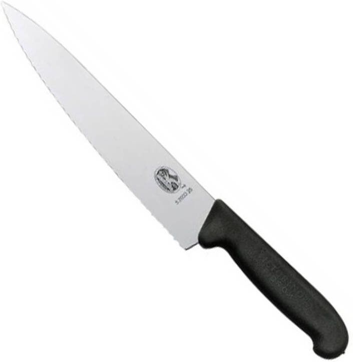 Victorinox Fibrox Koksmes 25cm Gekarteld