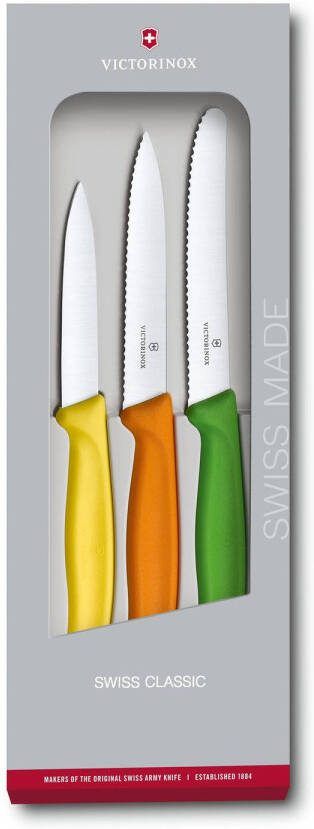 Victorinox Swiss Classic Keukenset 3 delig Multicolor Rvs
