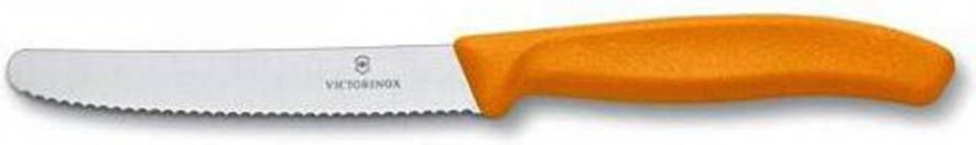 Victorinox Tomatenmes/Tafelmes Gekarteld Oranje Met 11cm Lemmet