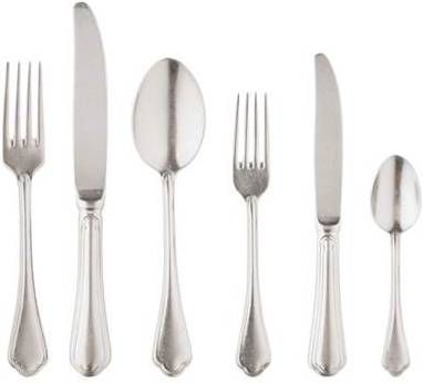 Sambonet Flat Bestekset 24 delig Vintage Zilver
