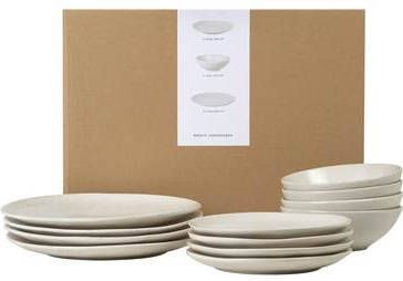 Broste Copenhagen Nordic Vanilla Diner Serviesset 12 delig