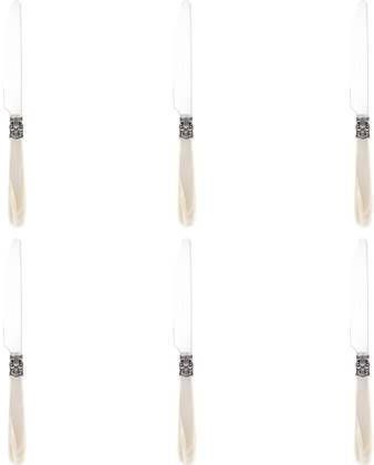 EME Dessertmes Mona Lisa 20.1 cm 18/10 13/0 Offwhite Zilver 6 stuk(s )