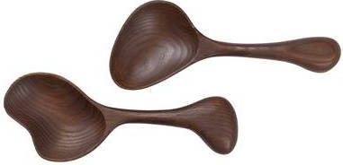 Ferm living Os Saladebestek Dark Brown