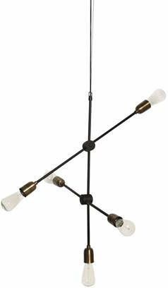 House Doctor Hanglamp molecular zwart 68 cm