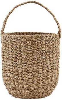 House Doctor zeegras mandje(Ø 24 centimeter x 27 centimeter )