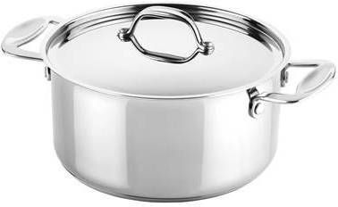 Mepra Casserole 2 handles 22 cm Glamour Stone Stainless Steel