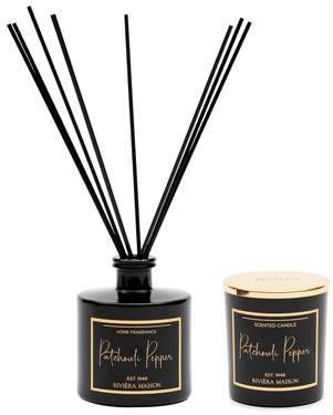 Riviera Maison Huisgeuren Patchouli Pepper Geurkaars, stokjes 200ml