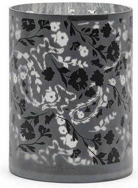 Riviera Maison RM Flowers Glass Hurricane 18.0x18.0x24.0 cm