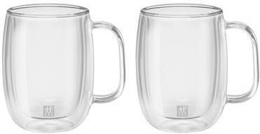 Zwilling Sorrento Dubbelwandig Koffieglas Met Oor 0, 35 L 2 st.
