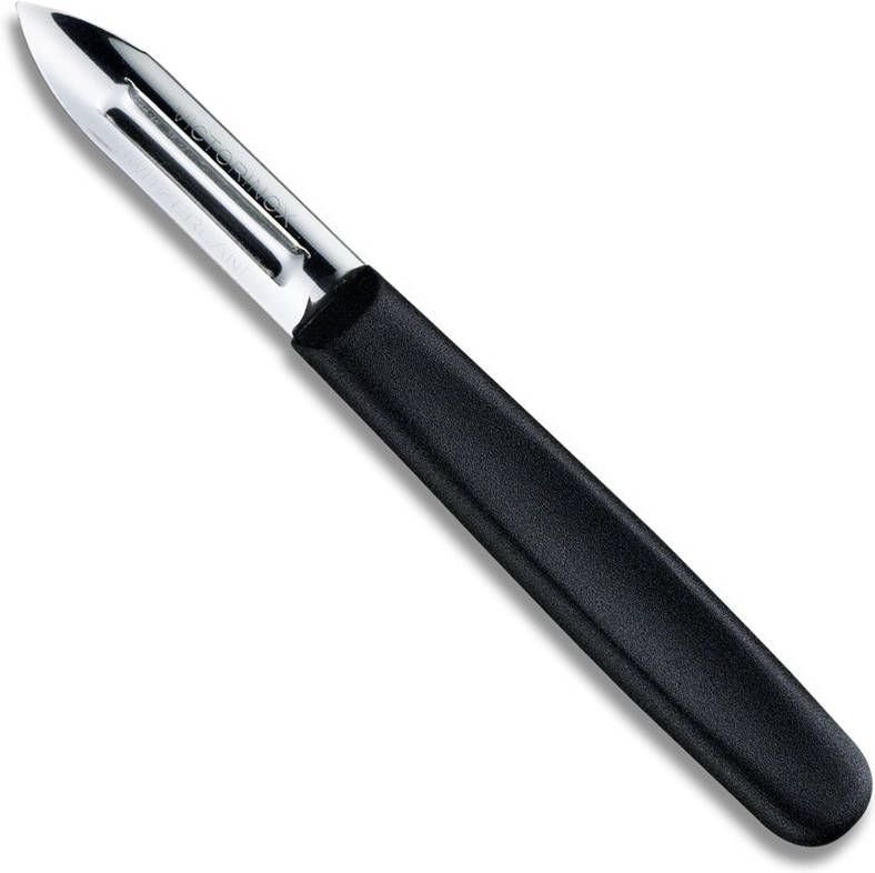 Victorinox SwissClassic Dunschiller Zwart Dubbel Met 6cm Lemmet