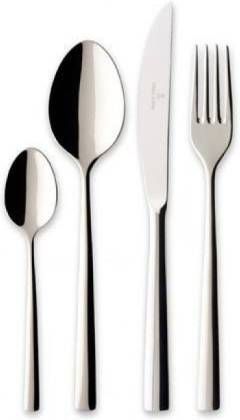Villeroy & Boch Piemont Bestekset 4 delig RVS