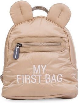 Childhome CHILD HOME Kinderrugzak My First Tas gewatteerd beige
