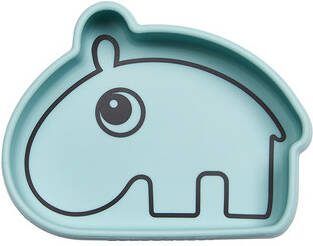 Done by Deer Baby Accessoires Silicone Stick and Stay Bowl Ozzo Blauw