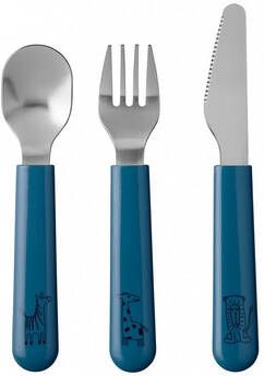Mepal Kinderbestekset mio 3 delig Diepblauw