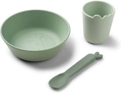 Done by Deer Kiddish first meal set groen