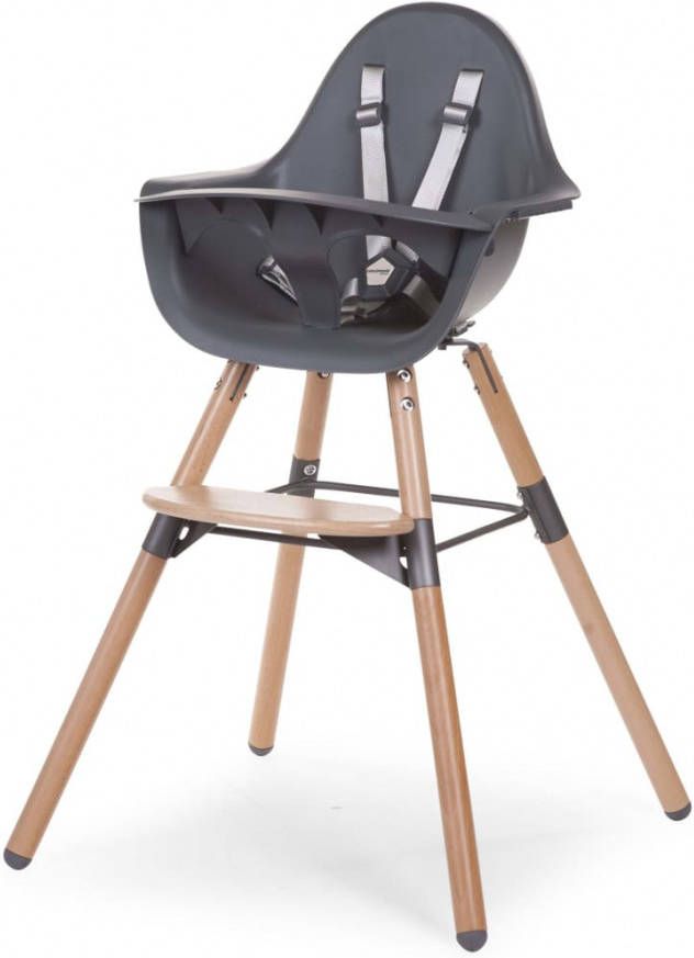 CHILDWOOD Kinderstoel 2 in 1 Evolu 2 antraciet CHEVOCHNA