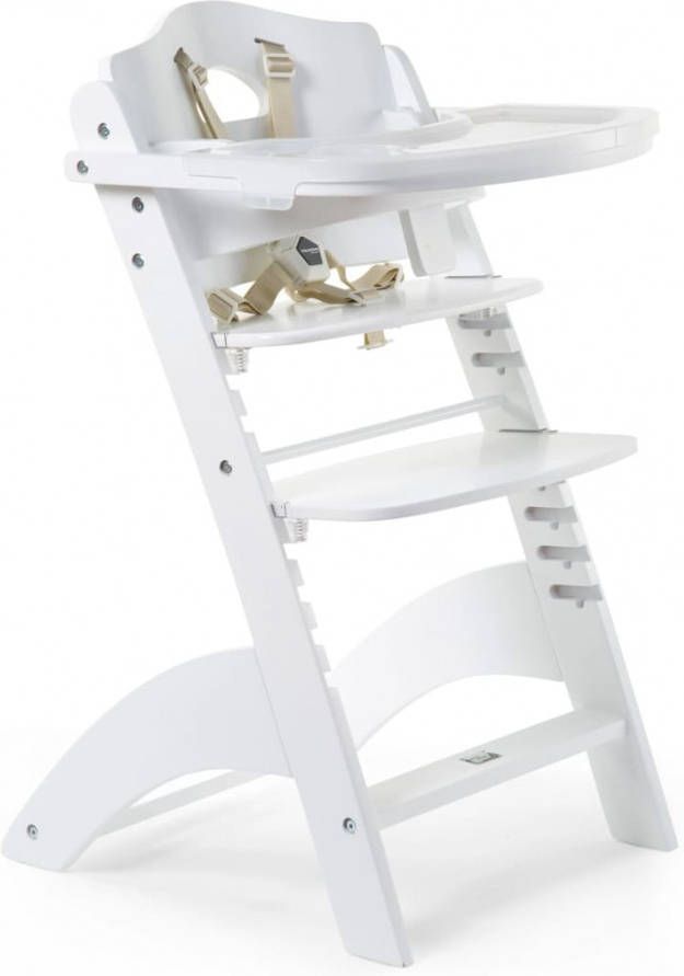 Childhome Lambda Baby Meegroeistoel met PBV Blad Wit