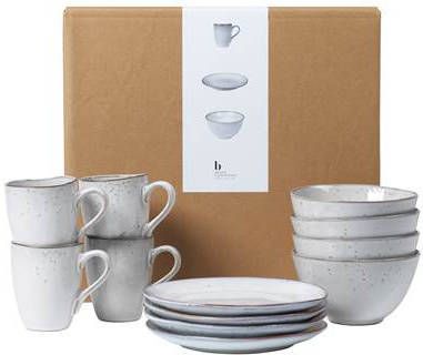 Broste Copenhagen Nordic Sand Ontbijtset 12 delig